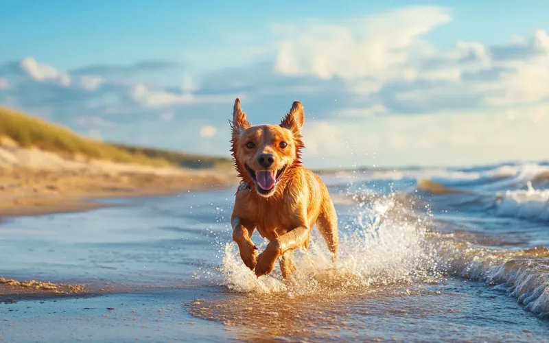 Hundezone Seestadt mit Seezugang