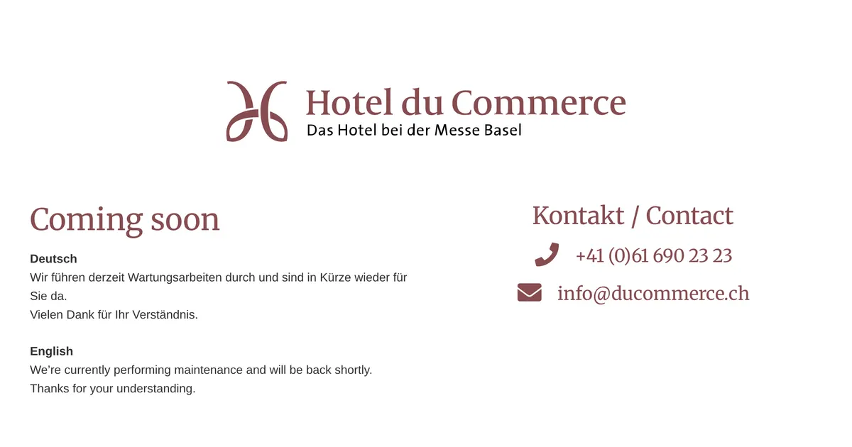 Hotel du Commerce