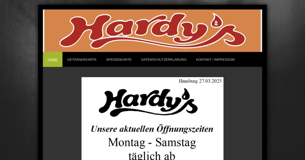 Restaurantkneipe Hardy's