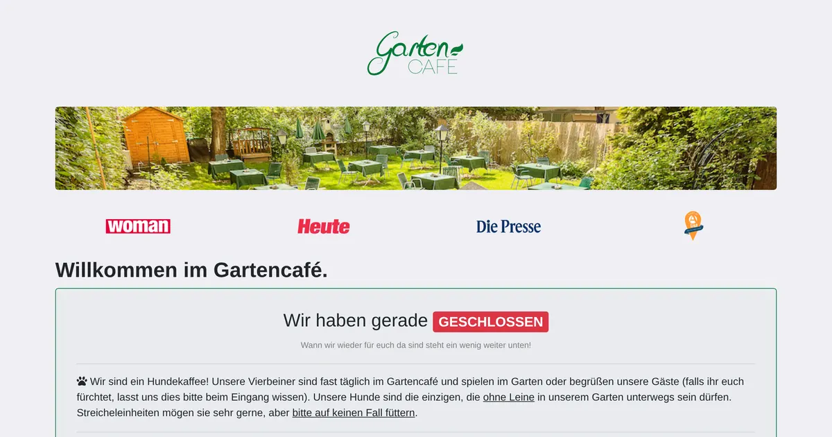 Gartencafe