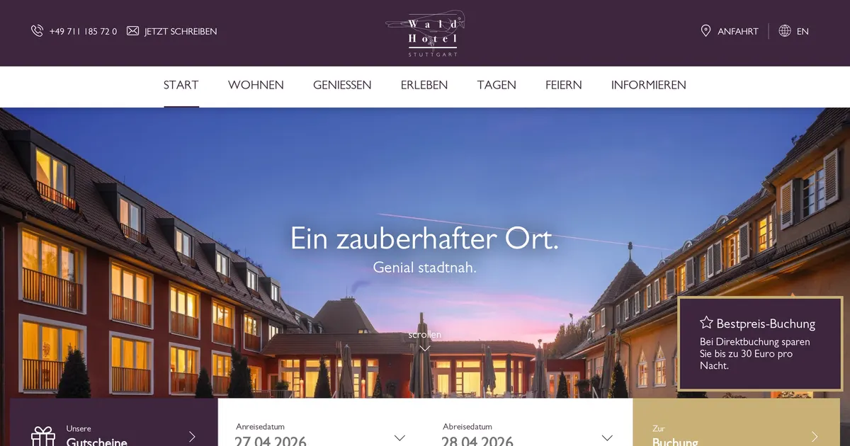 Waldhotel Stuttgart