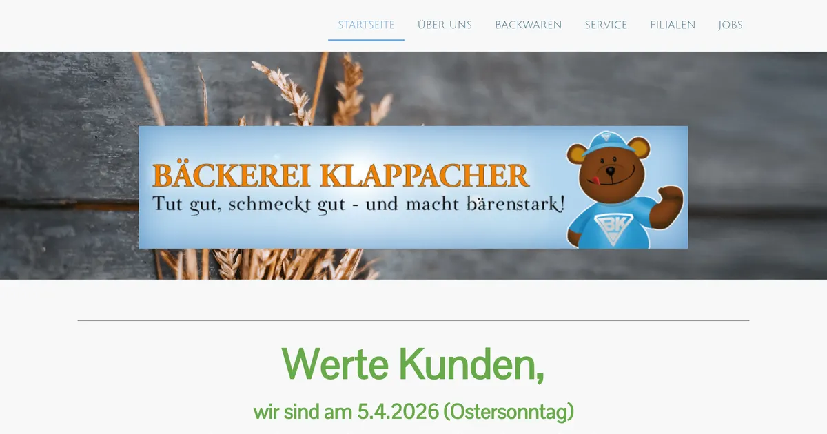 Bäckerei Café Klappacher