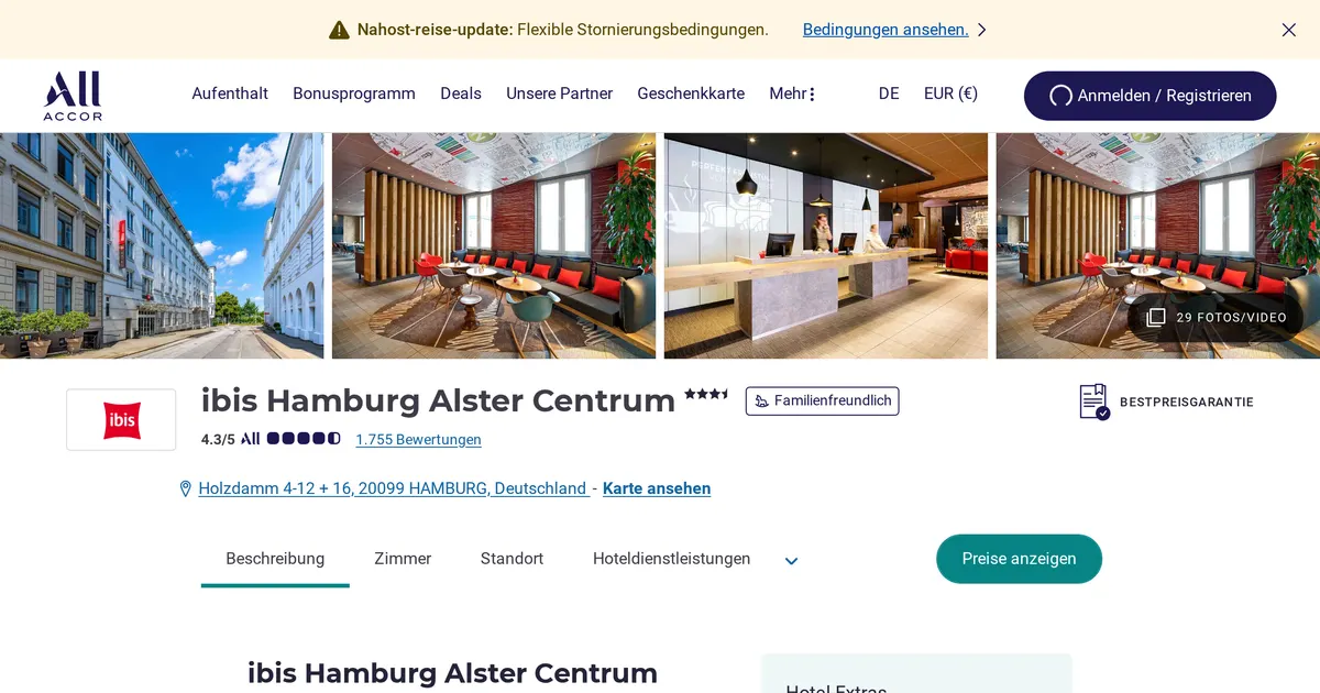 ibis Hamburg Alster Centrum