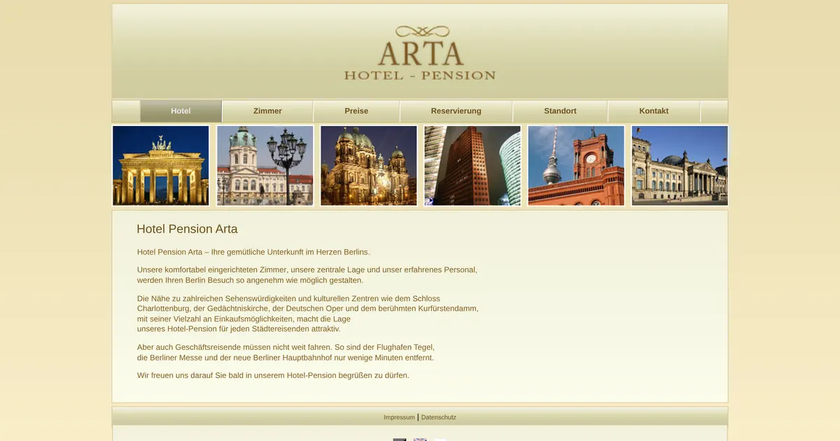 Hotel Pension Arta