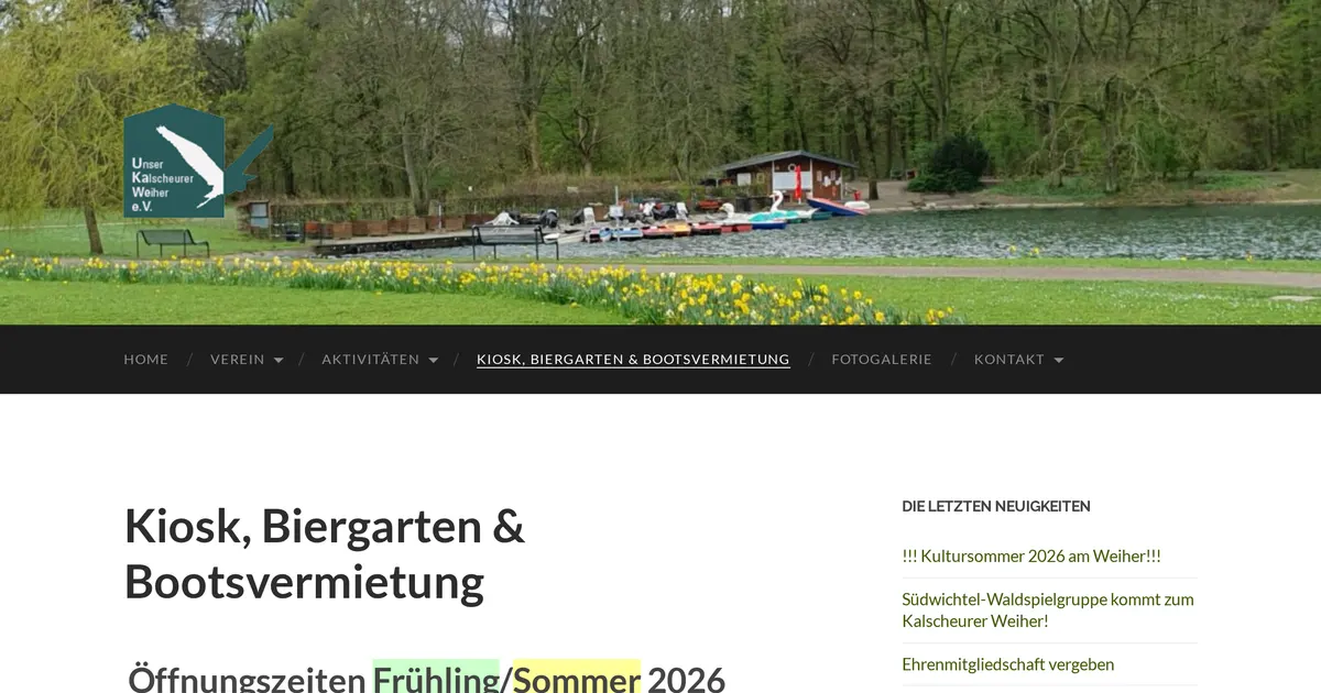 Kalscheurer Weiher