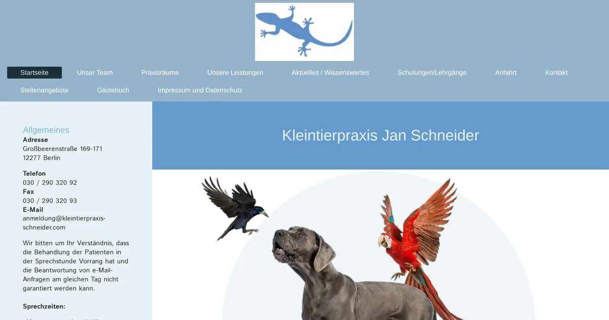 Kleintierpraxis Jan Schneider