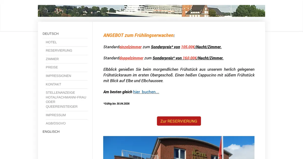 Hotel am Elbufer