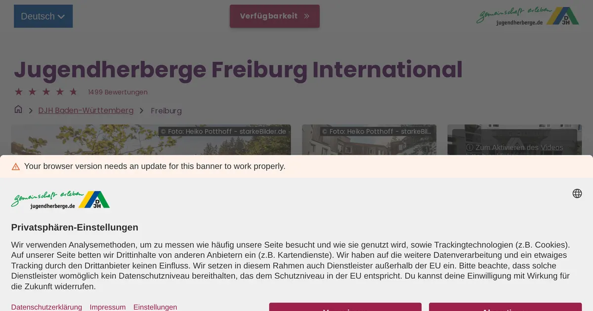 DJH Jugendherberge Freiburg