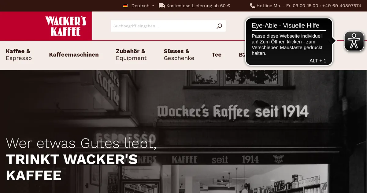 Wacker's Kaffee