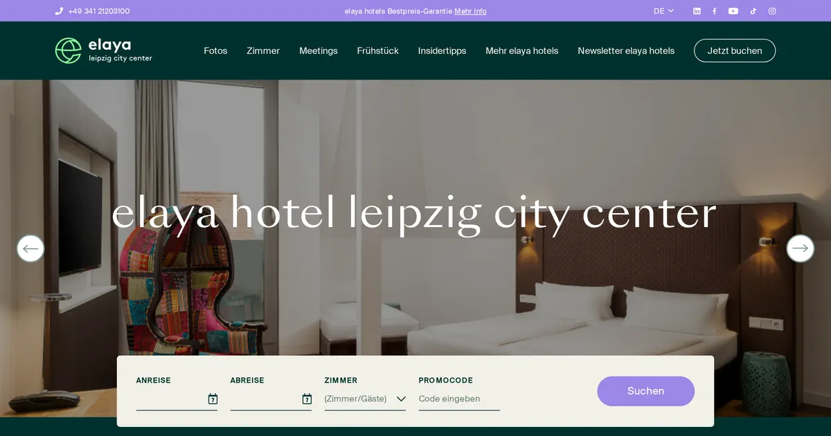 Elaya Hotel Leipzig City Center