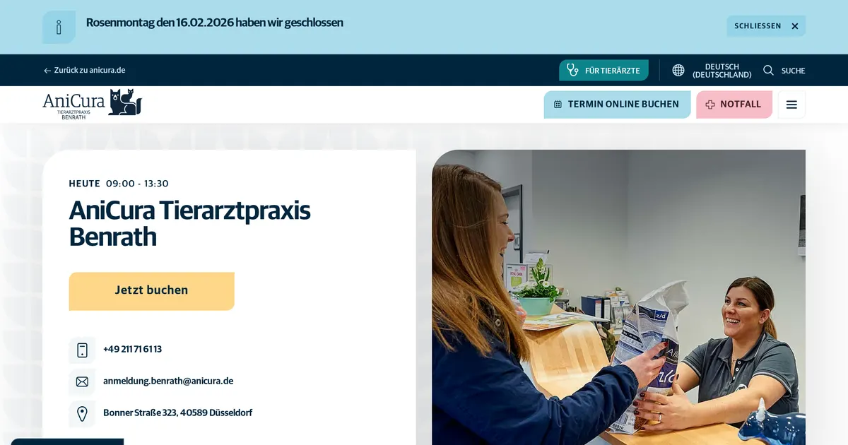 Tierarztpraxis Benrath