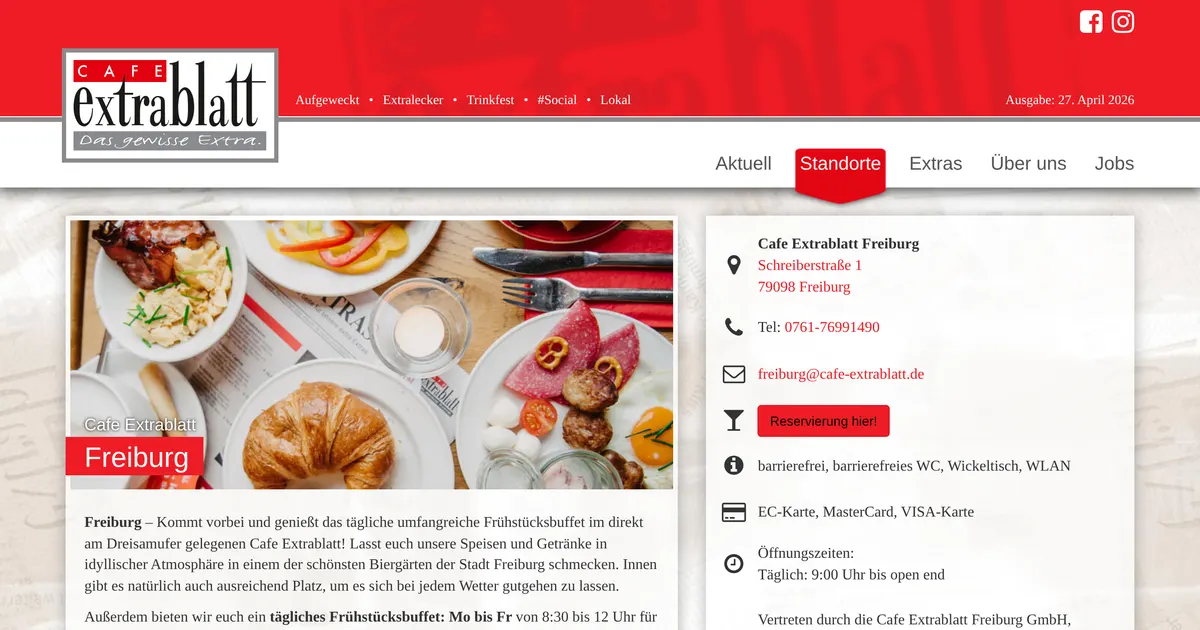 Cafe Extrablatt