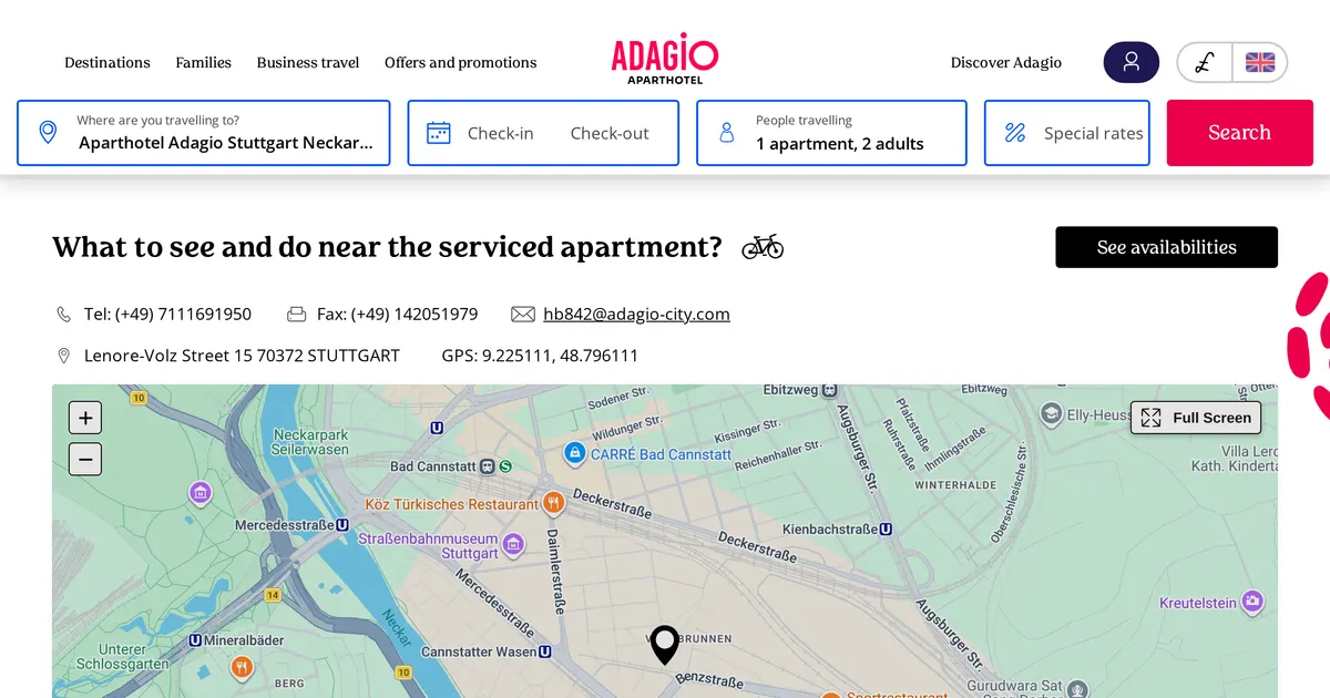 Adagio Stuttgart NeckarPark