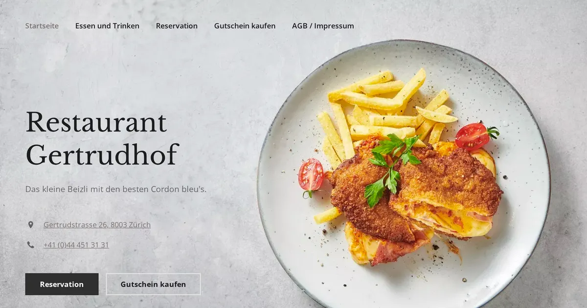 Restaurant Gertrudhof