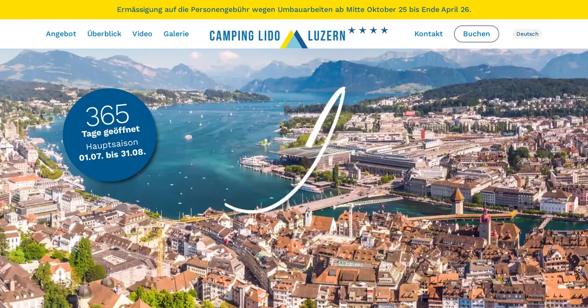 Camping International Lido Luzern