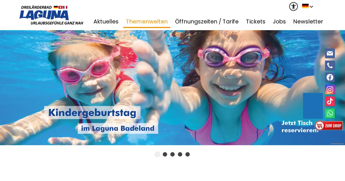 Wohnmobilstellplatz Laguna Badeland - Weil am Rhein