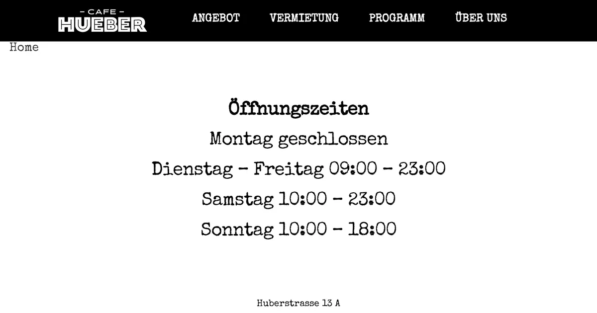 Café Hueber
