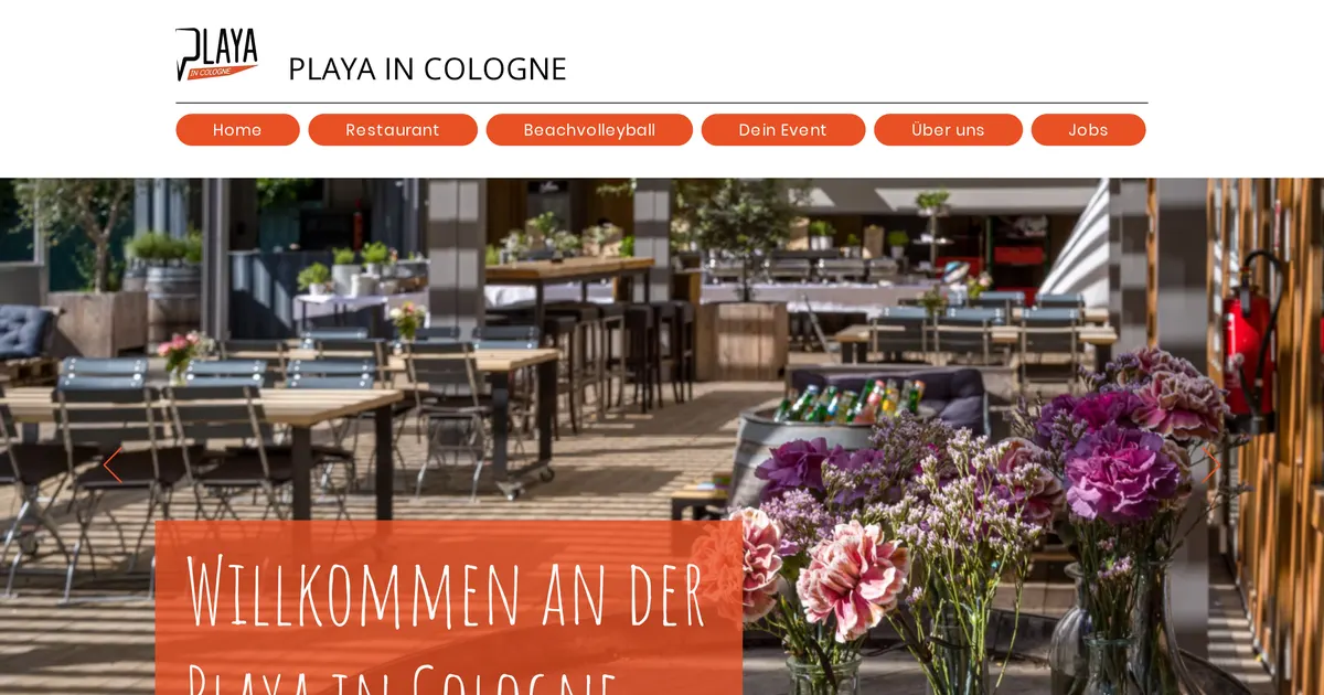 Playa in Cologne — hundefreundliches Restaurant in Köln, mit Außenbereich