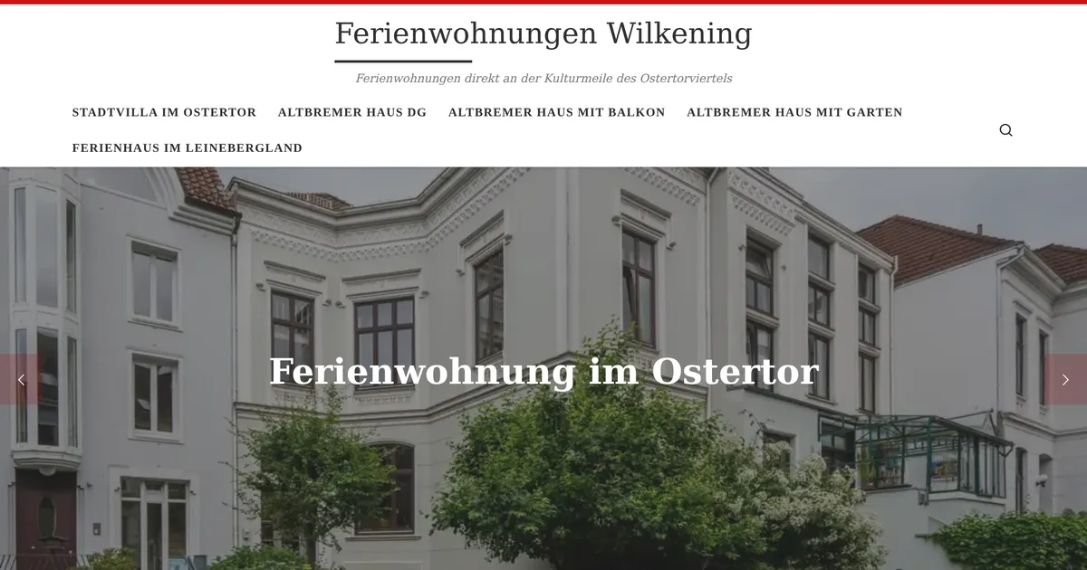 Ferienwohnungen Wilkening