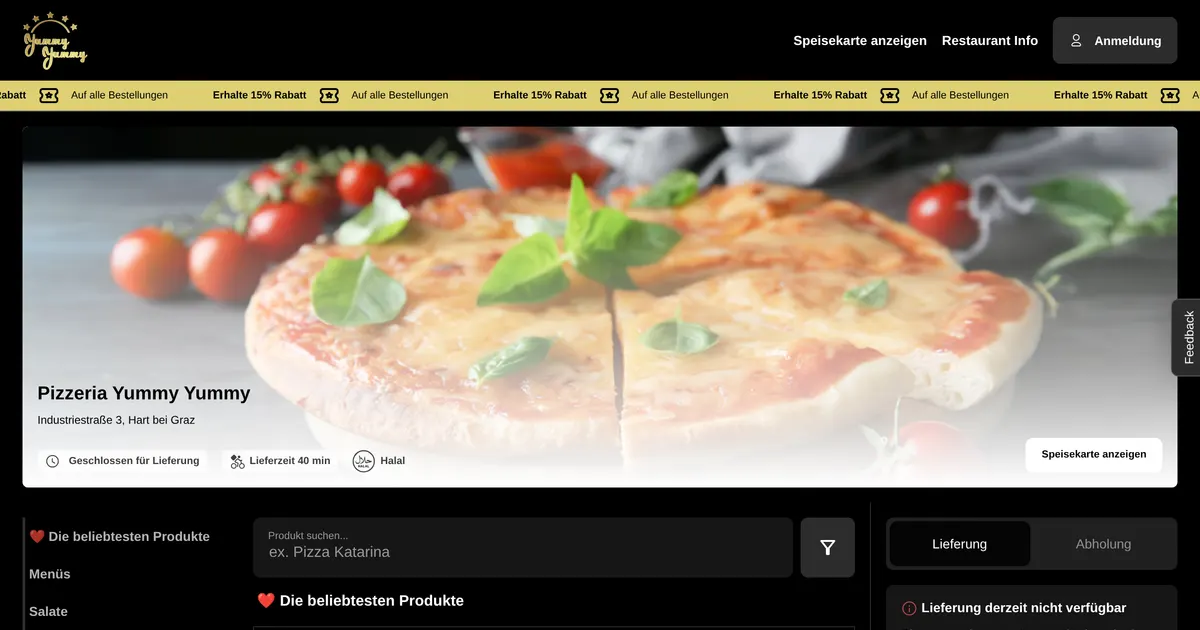 Pizzeria Yummy Yummy