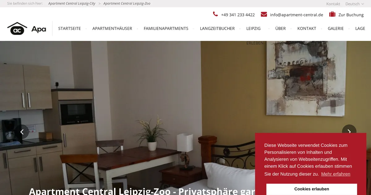 Apartment Central am Zoo