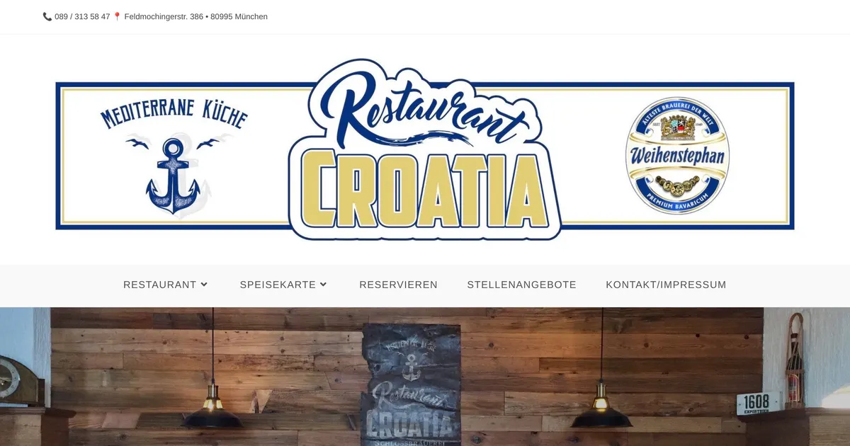 Croatia Grill — hundefreundliches Restaurant in München, mit Außenbereich