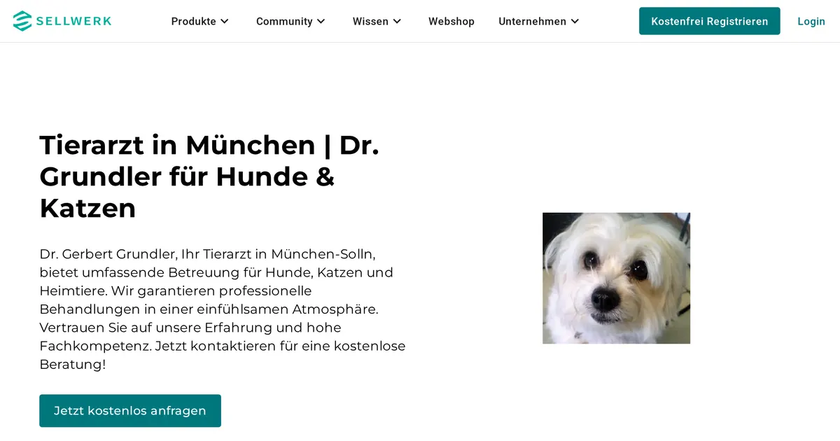 Dr. med. vet. Gerbert Grundler — Tierarzt in München
