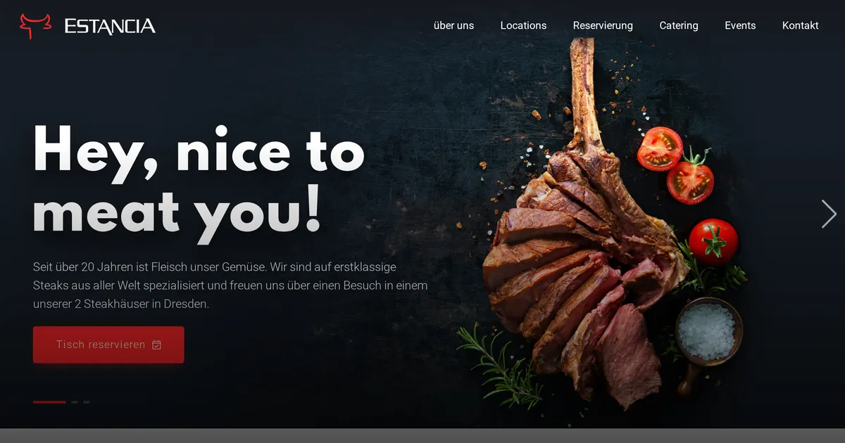 Estancia Steakhouse Klotzsche — hundefreundliches Restaurant in Dresden