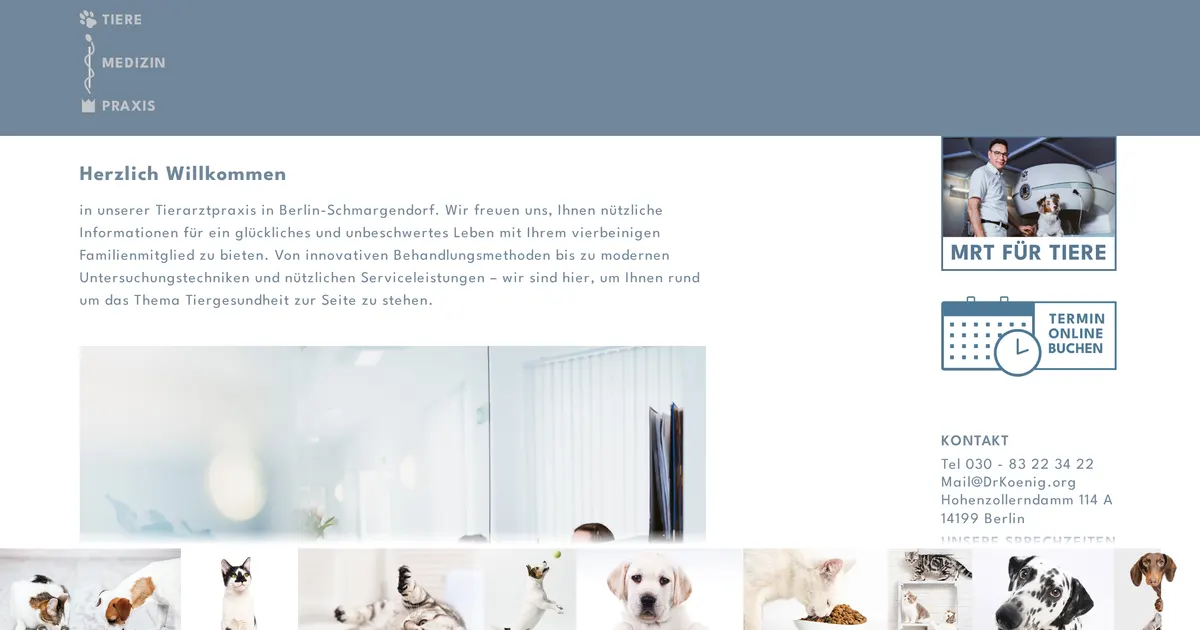 Dr. König — Tierarzt in Berlin
