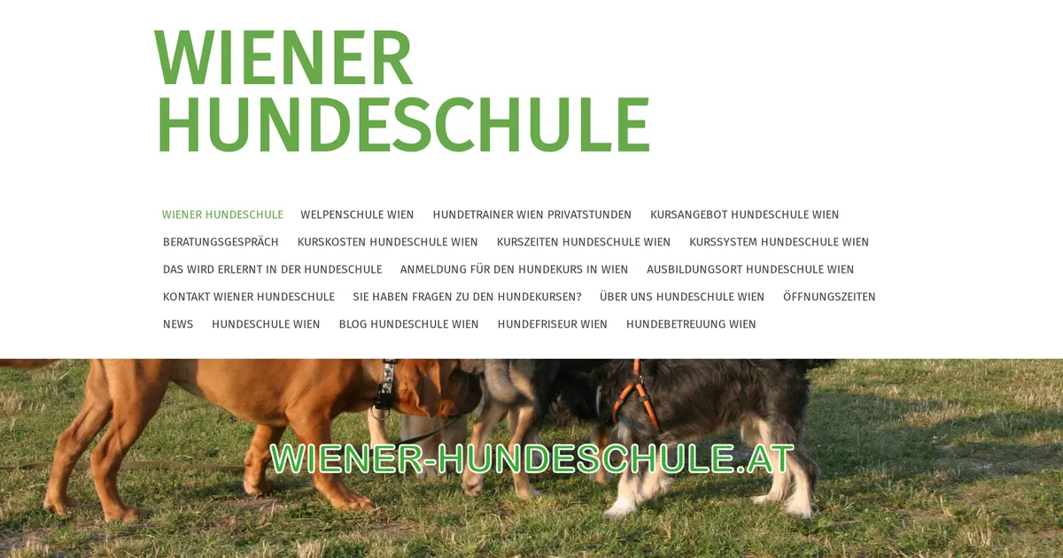 Hundeschule Wien