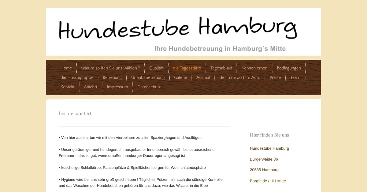 Hundestube Hamburg