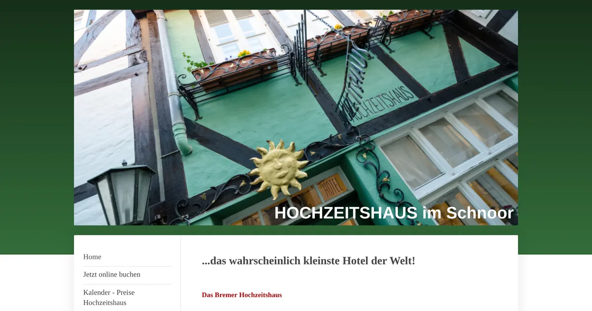 Hochzeitshaus