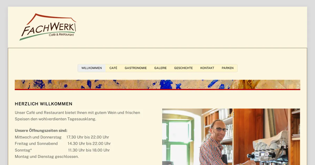 FachWerk — hundefreundliches Restaurant in Leipzig, mit Außenbereich