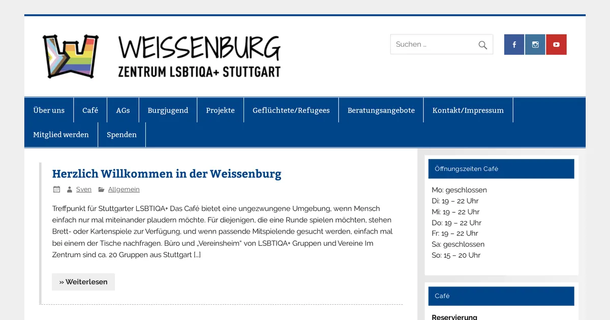 Café Weissenburg Zentrum LSBTIQA+