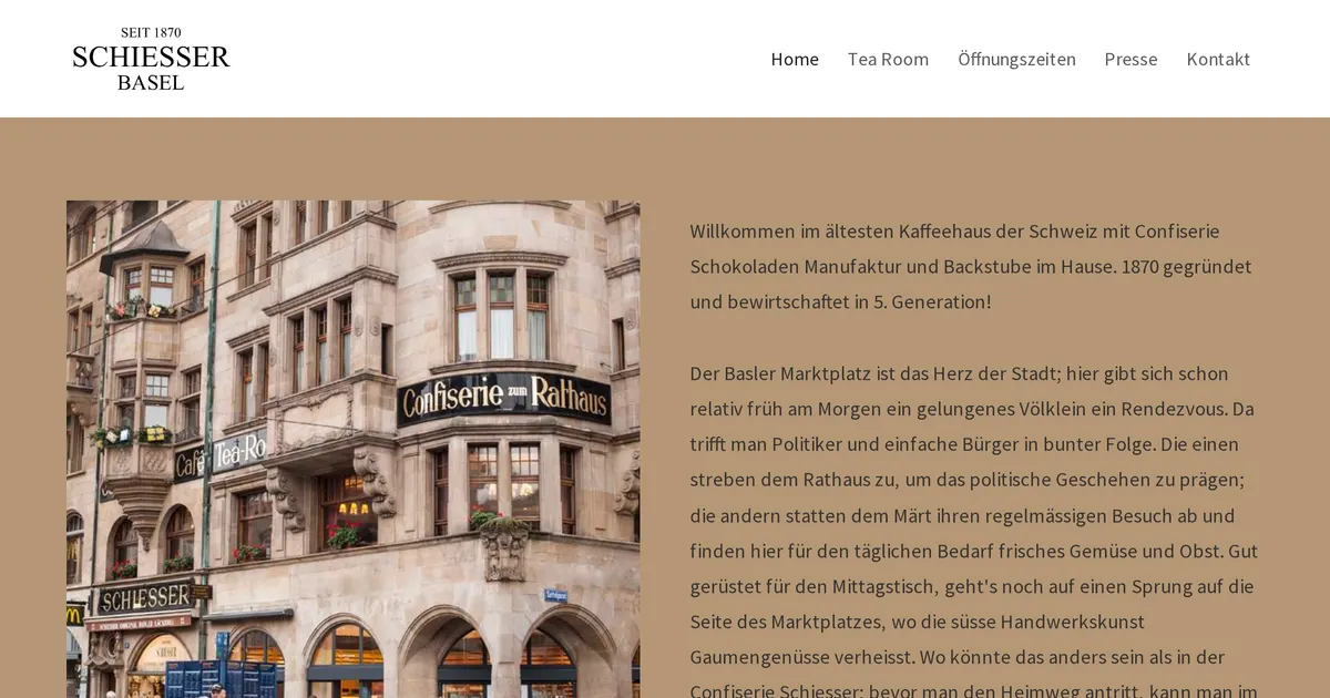 Confiserie Schiesser Tea-Room