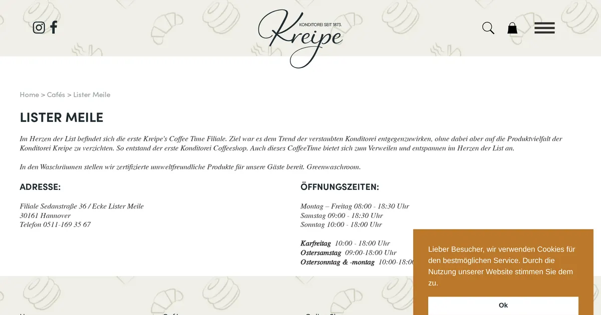 Kreipe's Coffeetime