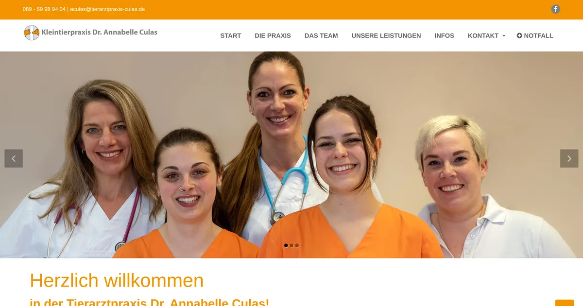 Kleintierpraxis Dr. Annabelle Culas — Tierarzt in München