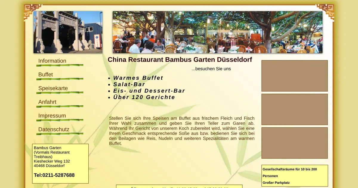 China Restauraut - Bambus Garten