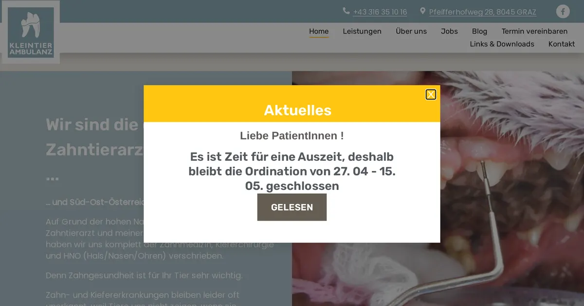 Kleintierambulanz