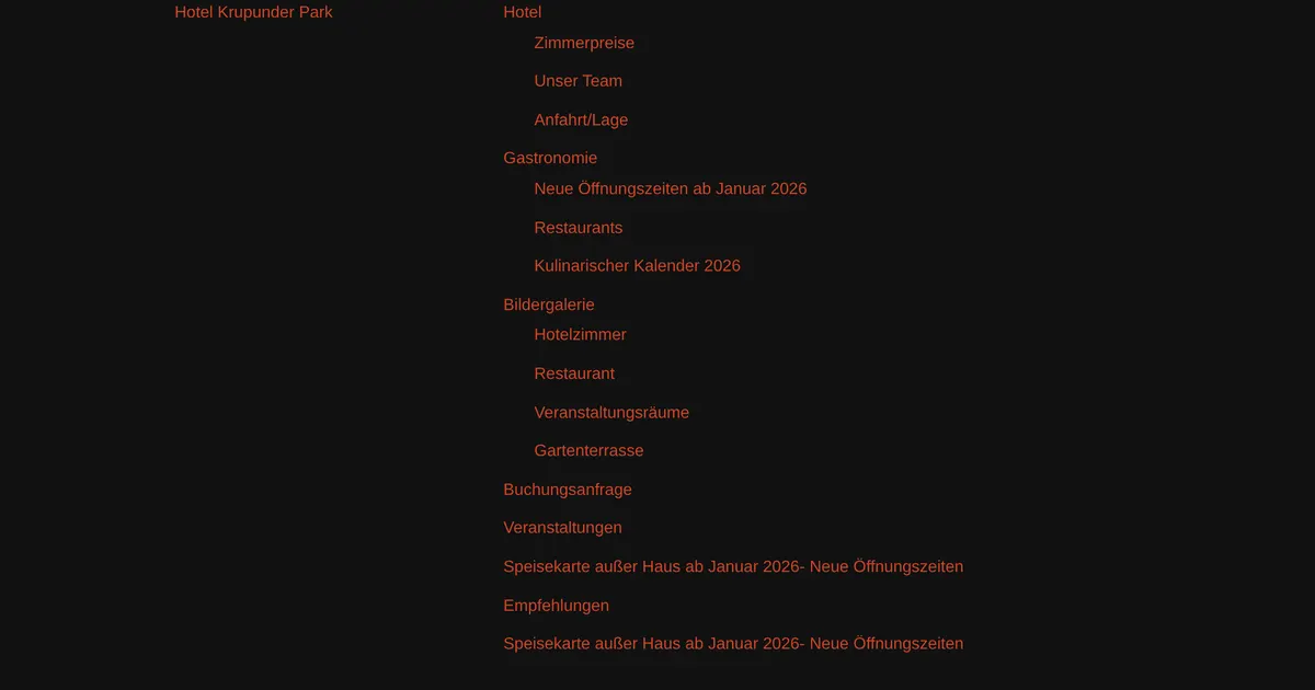 Hotel Krupunder Park