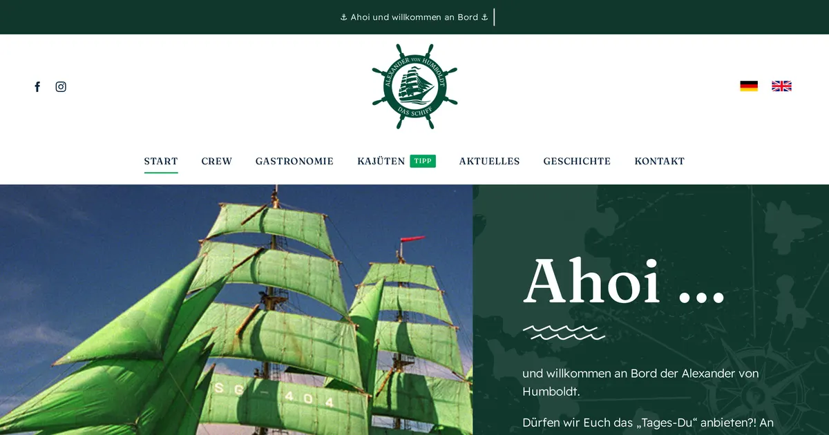 Alexander von Humboldt – Das Schiff