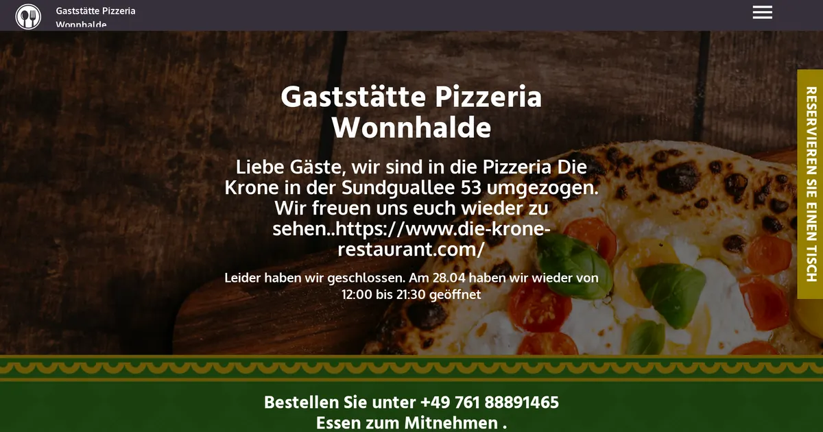 Pizzeria Wonnhalde