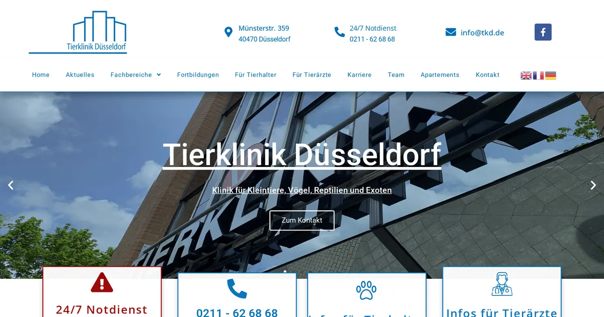 Tierärztliche Klinik für Kleintiere
