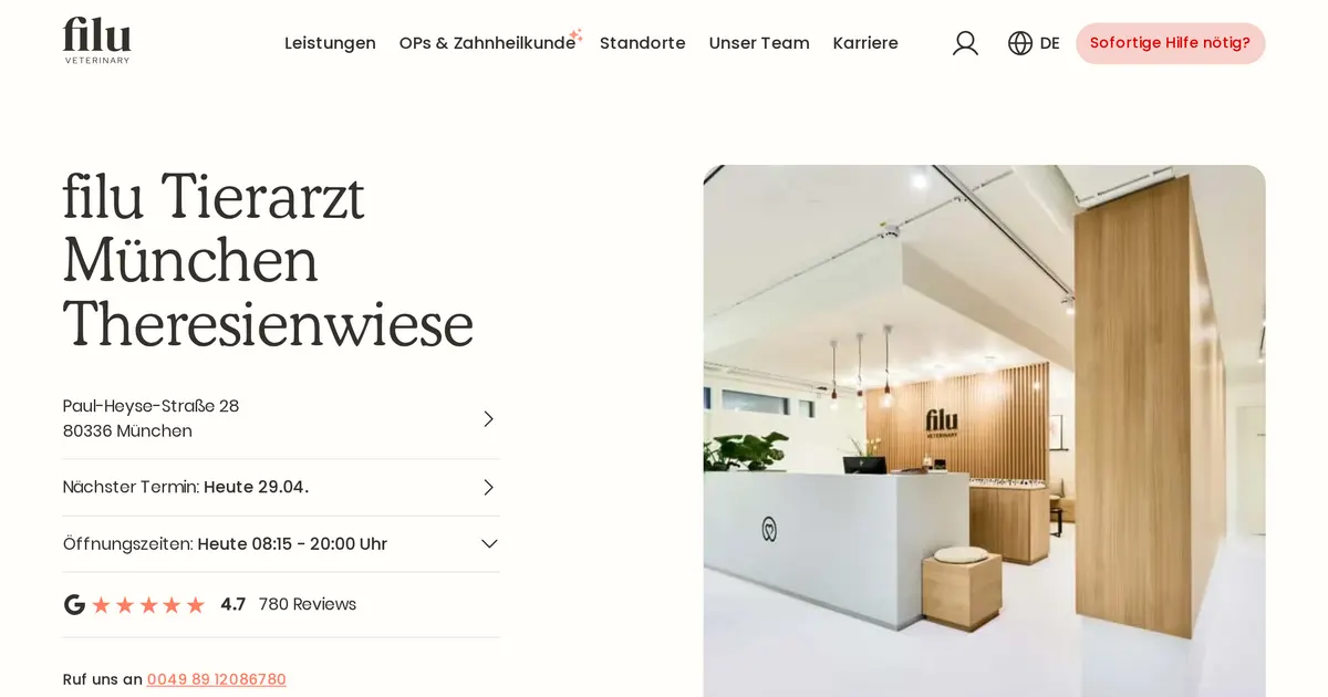 filu Veterinary — Tierarzt in München