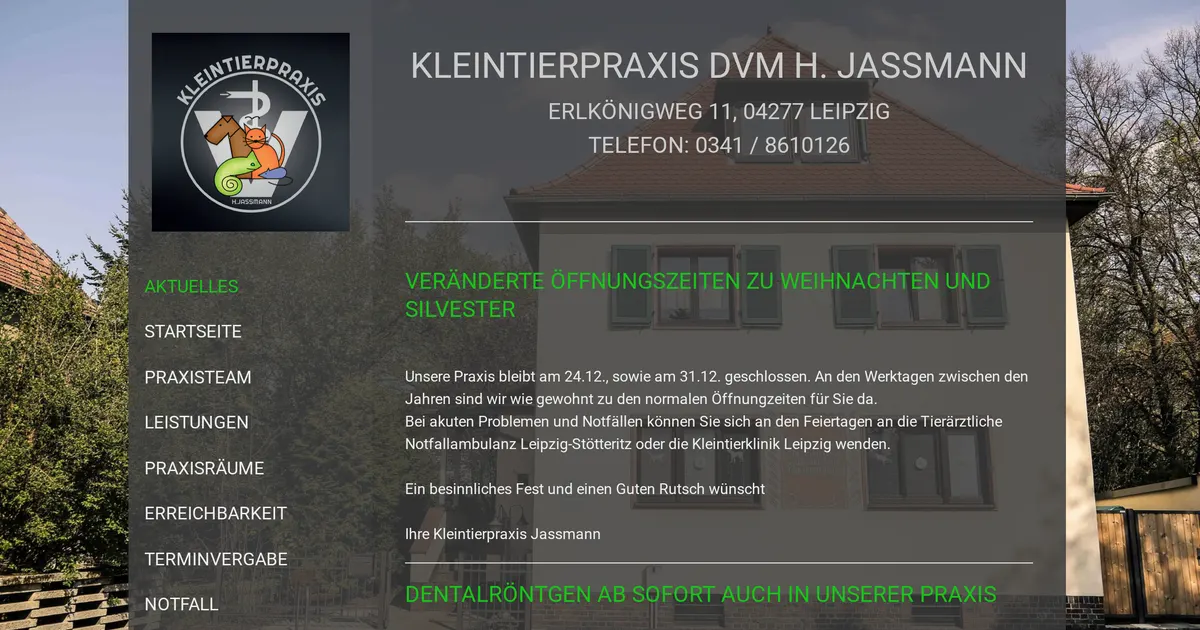 Tierarztpraxis Dr. Jassmann