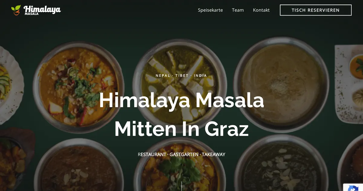 Himalaya Masala — hundefreundliches Restaurant in Graz, mit Außenbereich