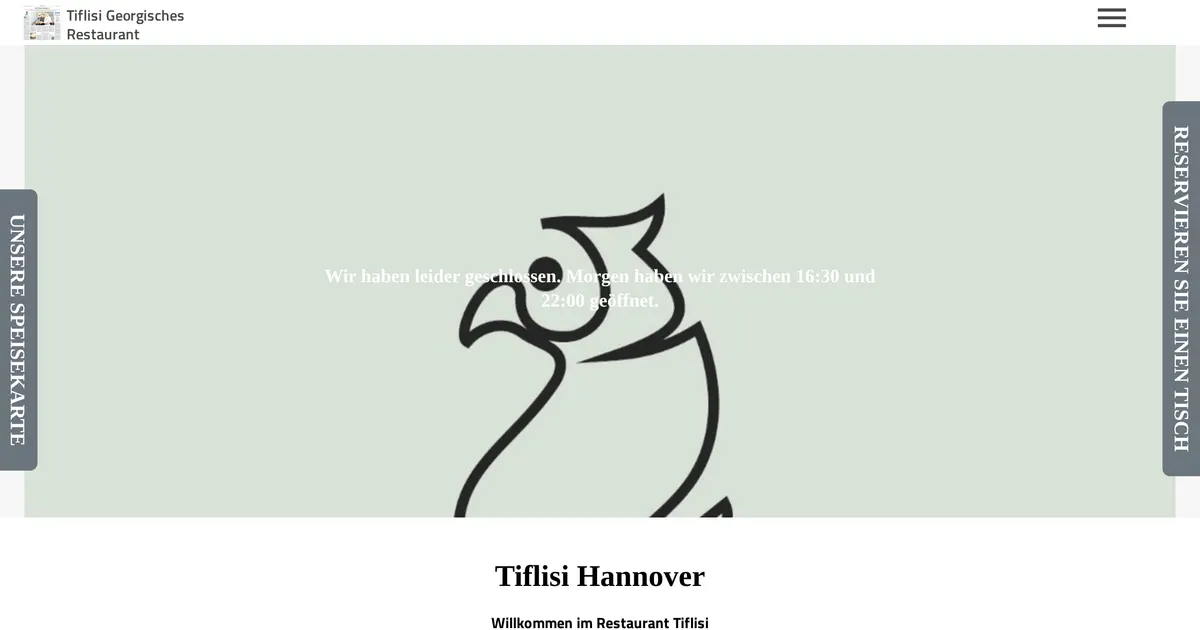 Tiflisi — hundefreundliches Restaurant in Hannover