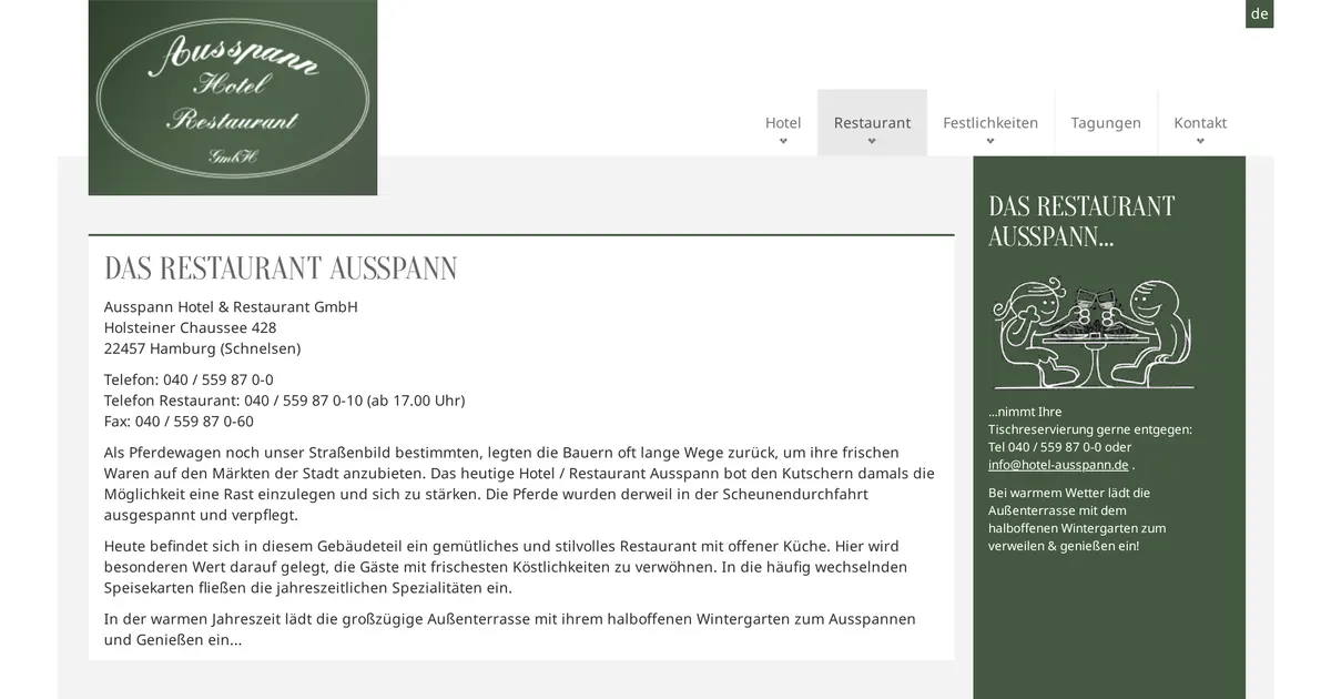 Restaurant Ausspann