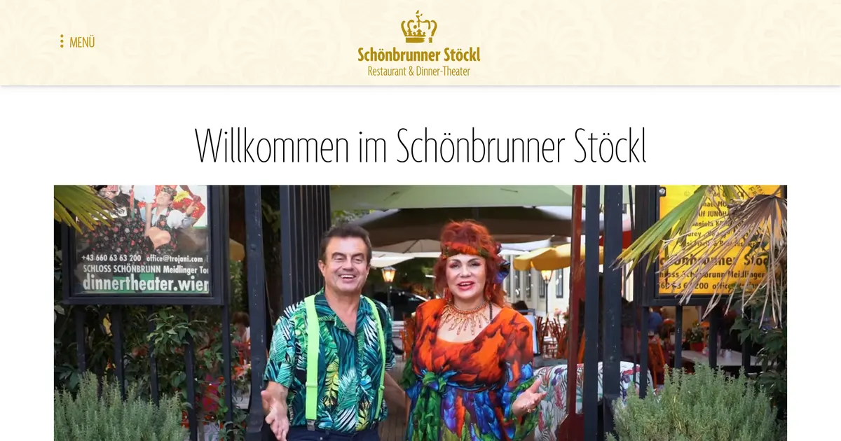 Schönbrunner Stöckl — hundefreundliches Restaurant in Wien, mit Außenbereich