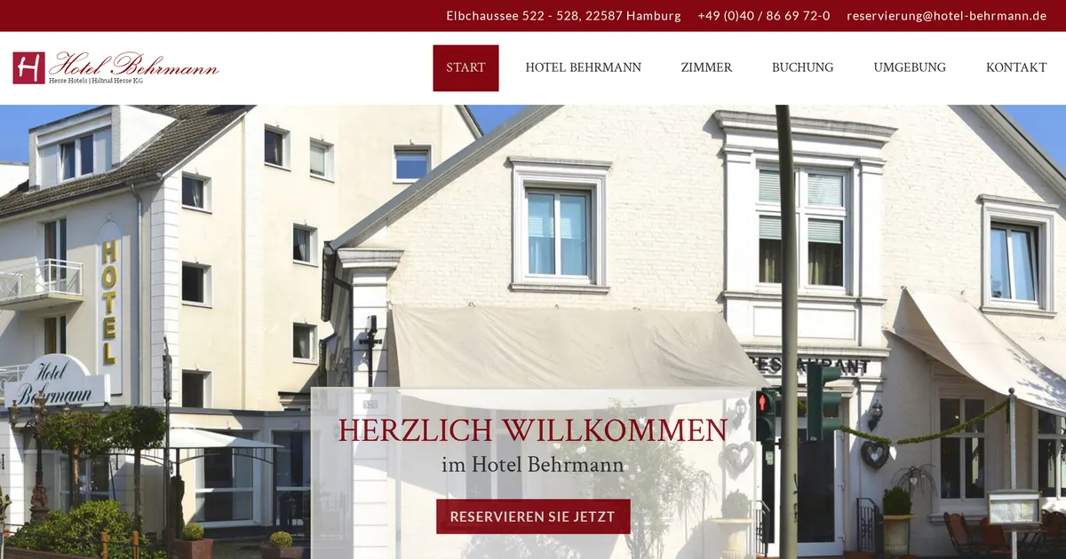 Hotel Behrmann — hundefreundliches Hotel in Hamburg